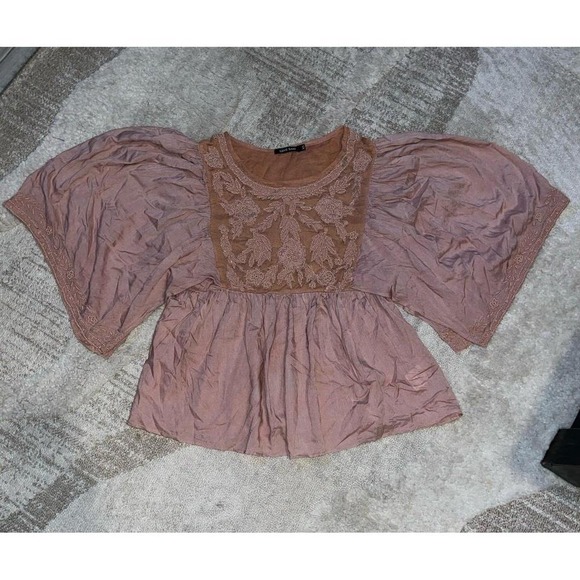 Anthropologie x Love Sam beaded blouse - Picture 2 of 6